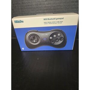 8BitDo M30 Bluetooth Gamepad Wireless Controller Black for Switch PC Android